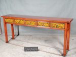 Code:A024<br/>Description:Console Table Long<br/>Please call Laura @ 81000428 for Special Price<br/>Size:210X40X88Cm